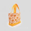 Sac à provisions en toile de grande capacité orange